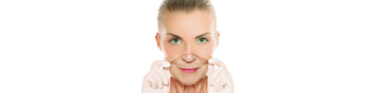 Proceso de rejuvenecimiento de la piel facial y corporal. 