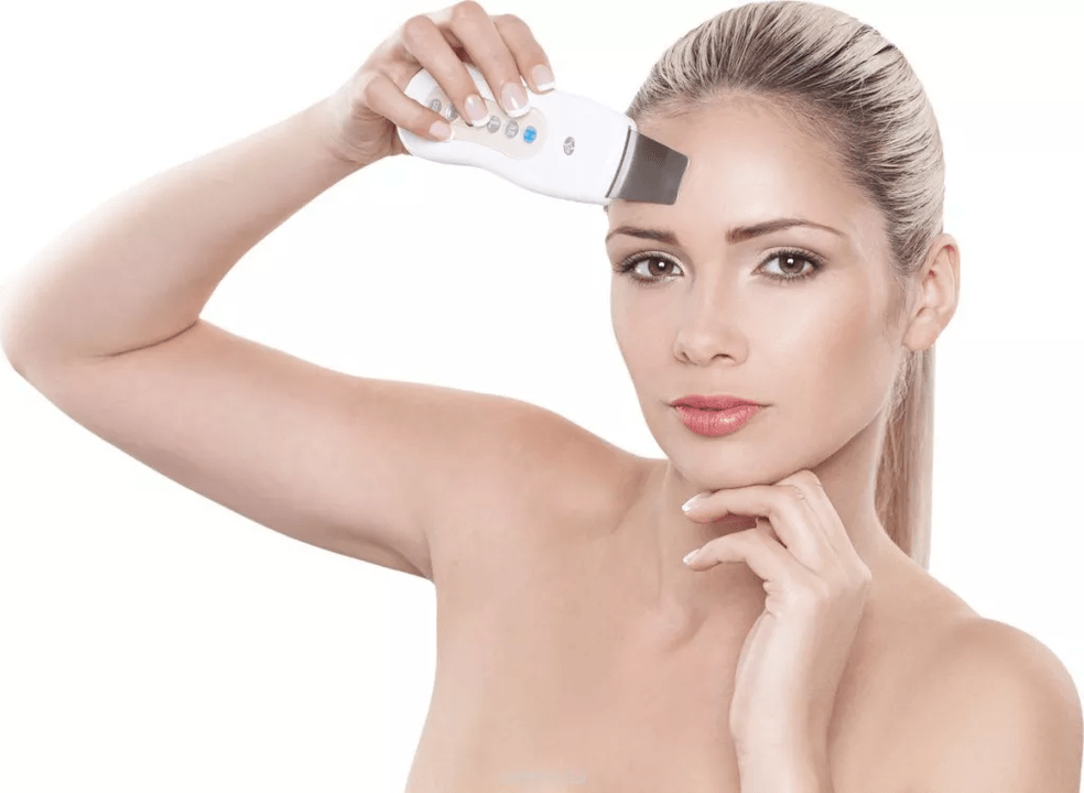 herramientas de ultrasonido para el rejuvenecimiento de la piel